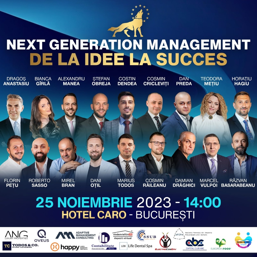 Conferința Next Generation Management Hotel Caro